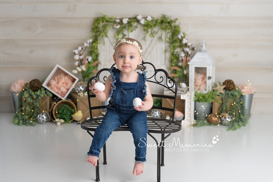 Farm Fresh by Sweet Memories Photos By Carolyn sold by Lilly Bear Studio Props, birds - birthday - bunny - cake smash