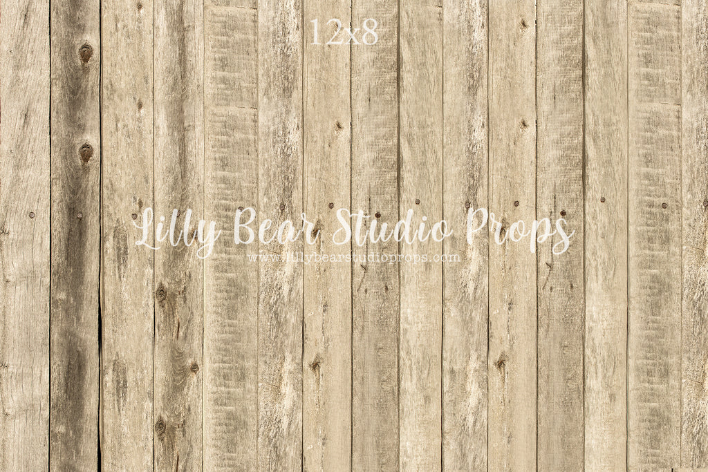 Farmhouse Vertical Wood Planks Floor by Lilly Bear Studio Props sold by Lilly Bear Studio Props, fabric - FLOORS - ligh