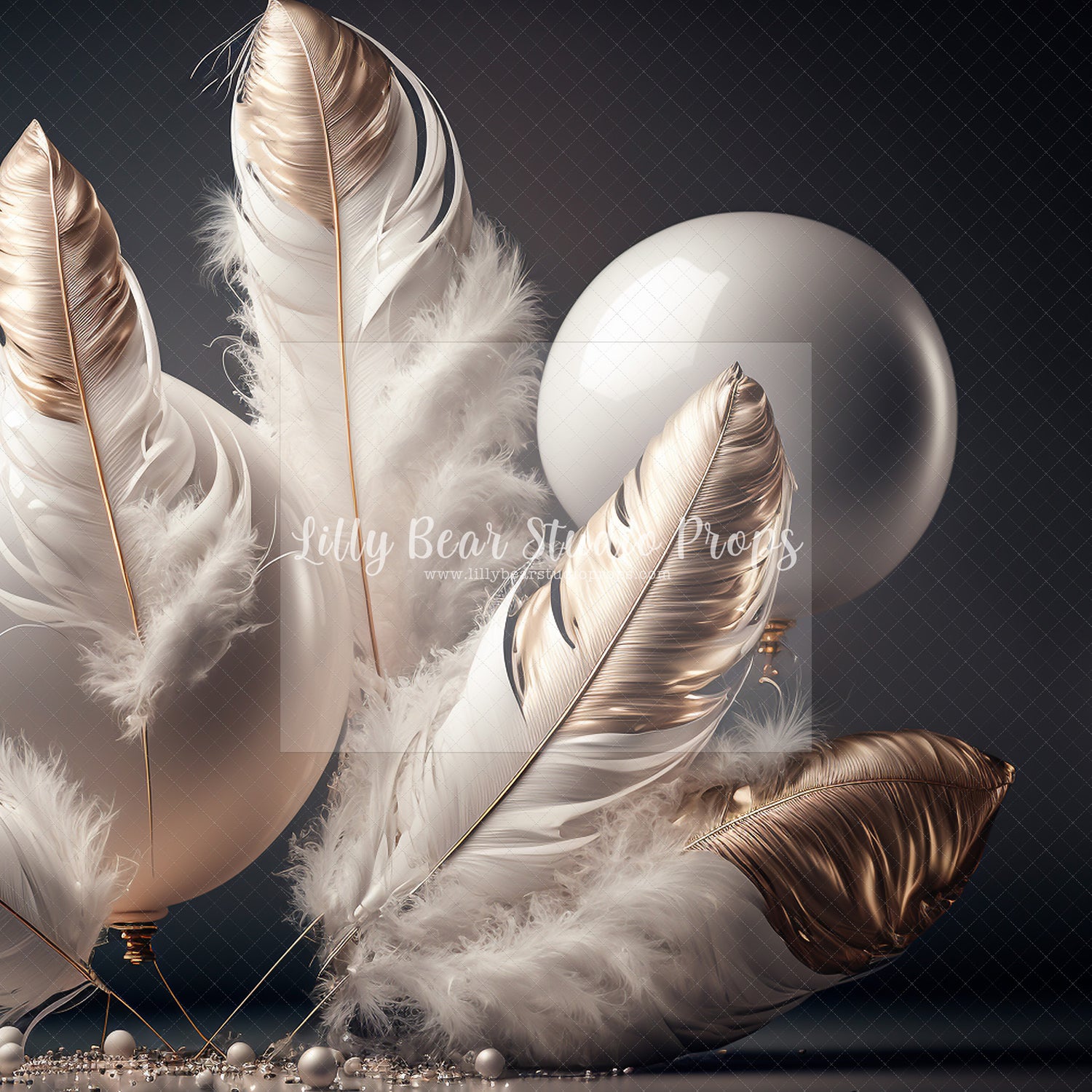 Feathers dipped in Gold