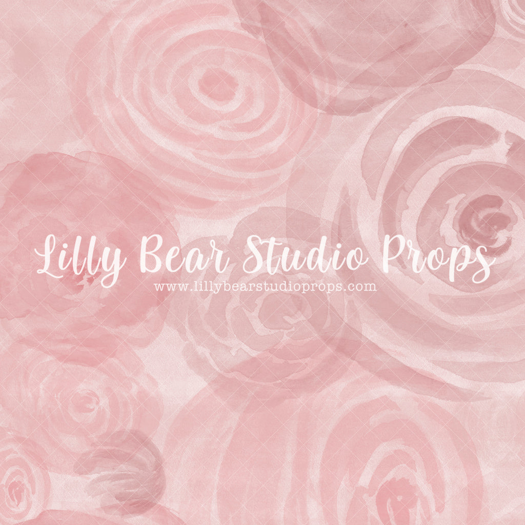 Field of Roses - Lilly Bear Studio Props, berry pink, dusty pink, fine art, floral, floral painting, floral pink, flowers, painting, pink, pink floral, pink painting, red, rose, rose pink, roses