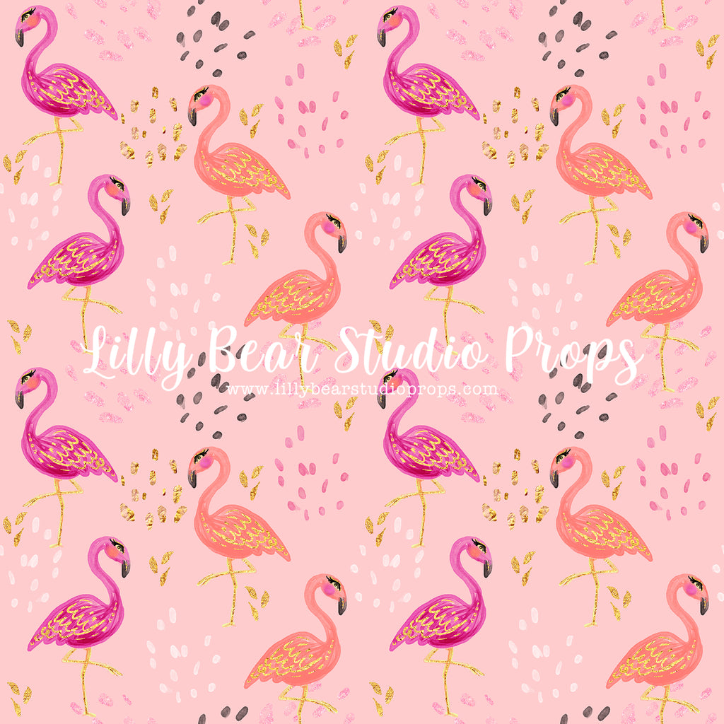 Flamingo Chic by Lilly Bear Studio Props sold by Lilly Bear Studio Props, flamingo - glitter - glitter texture - painte