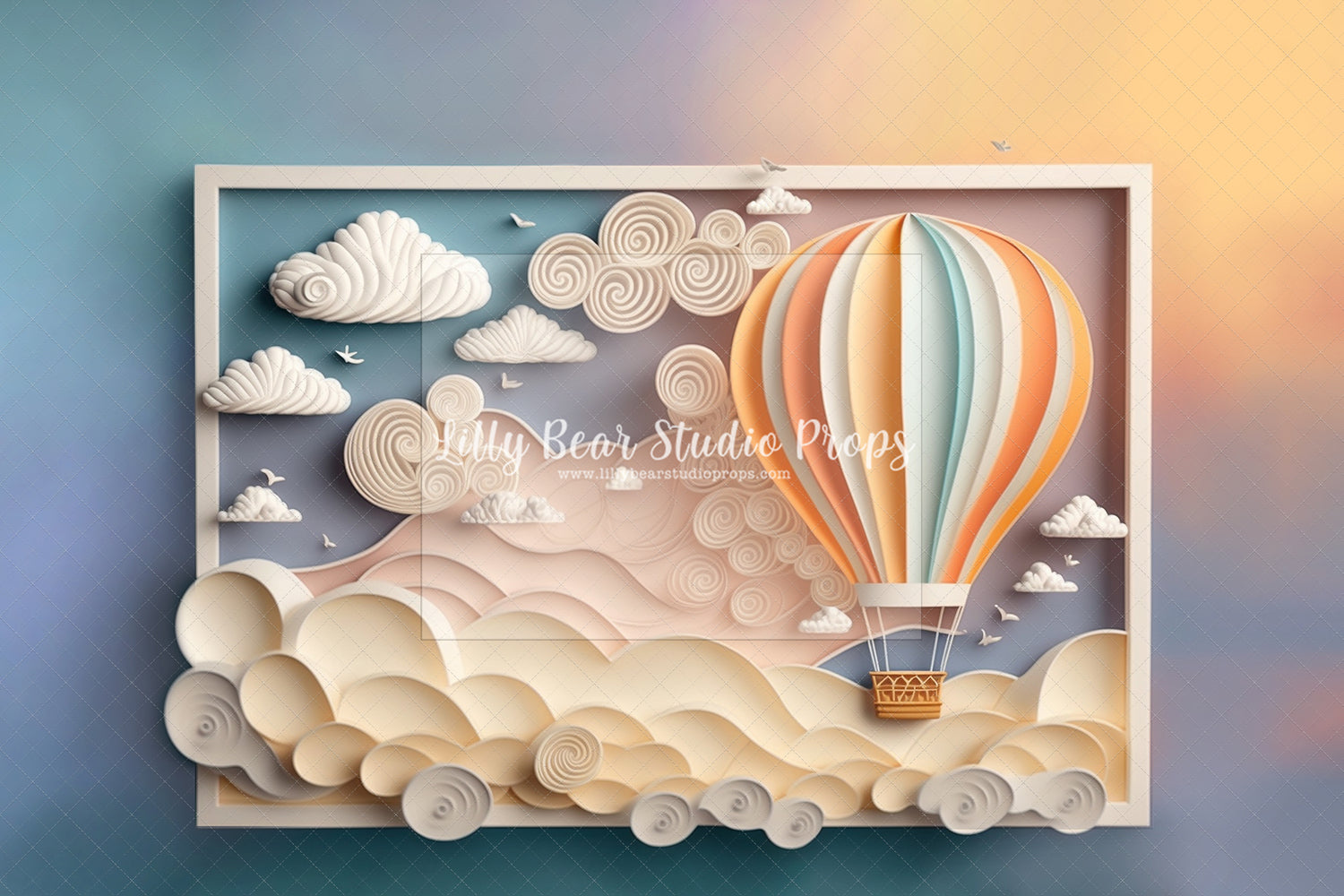 Floating Through Pastel Skies