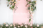 Floral Cascade Wall by Lilly Bear Studio Props sold by Lilly Bear Studio Props, Brick Wall - cupid - FABRICS - floral