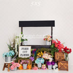 Flower Market by Meagan Paige Photography sold by Lilly Bear Studio Props, FABRICS - floral - flower market - garden
