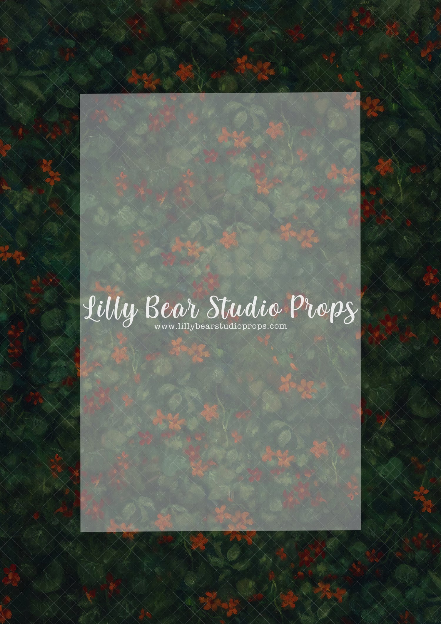 Flowering Vines - Lilly Bear Studio Props, fine art, floral, girls, hand painted