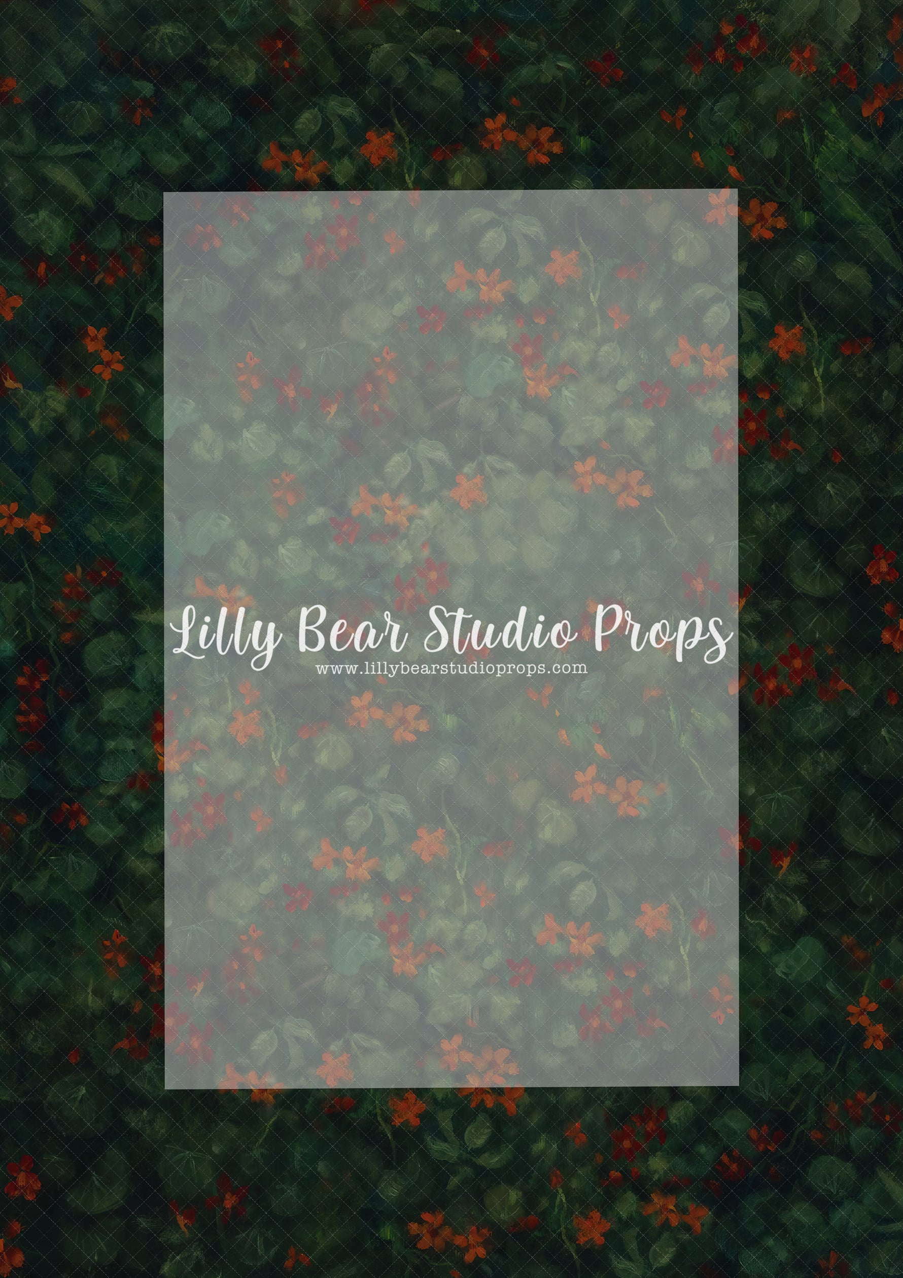 Flowering Vines - Lilly Bear Studio Props, fine art, floral, girls, hand painted