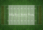 Football Field - Lilly Bear Studio Props, boy sports, football, football field, kick ball, sport birthday, sport field, sports, sports field, sports game, sports party, sports team, sports theme, super bowl, Wrinkle Free Fabric