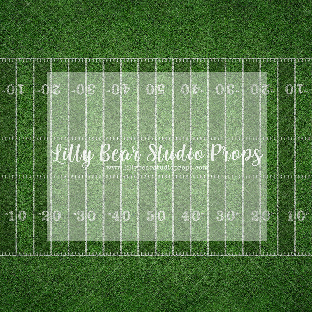Football Field - Lilly Bear Studio Props, boy sports, football, football field, kick ball, sport birthday, sport field, sports, sports field, sports game, sports party, sports team, sports theme, super bowl, Wrinkle Free Fabric