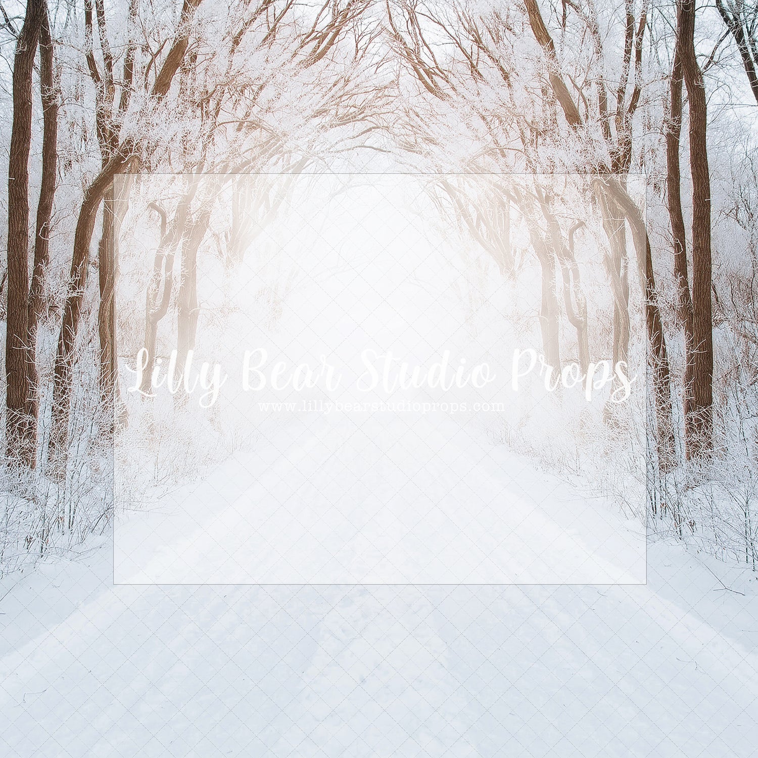 Forest in Winter's White - Lilly Bear Studio Props, christmas, Cozy, Decorated, Festive, Giving, Holiday, Holy, Hopeful, Joyful, Merry, Peaceful, Peacful, Red & Green, Seasonal, Winter, Xmas, Yuletide