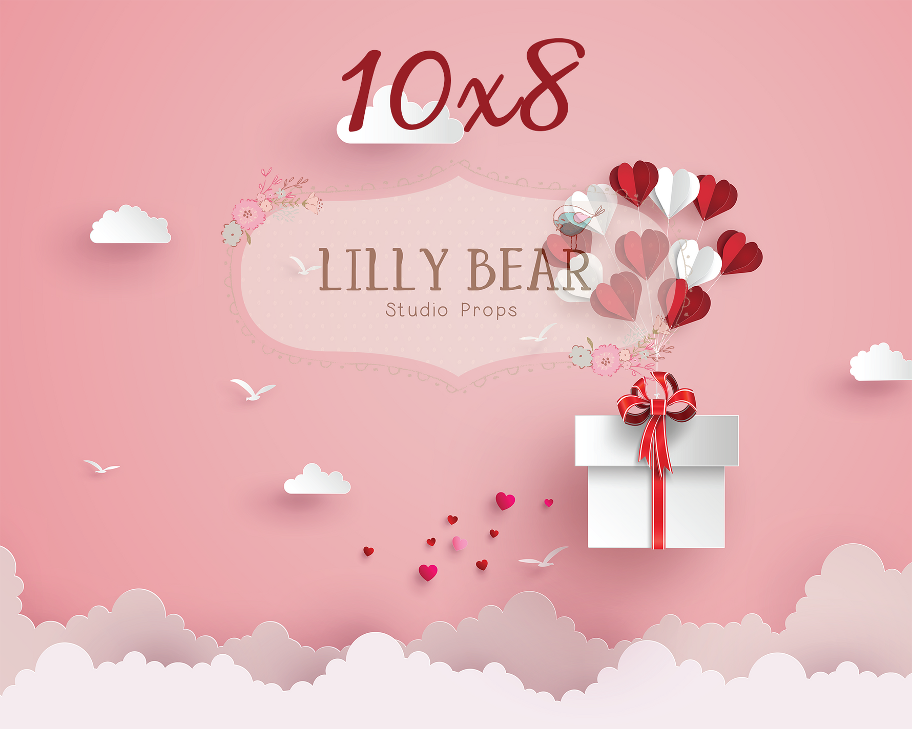 Forever Yours by Lilly Bear Studio Props sold by Lilly Bear Studio Props, FABRICS - gifts - girl - hearts - love - vale