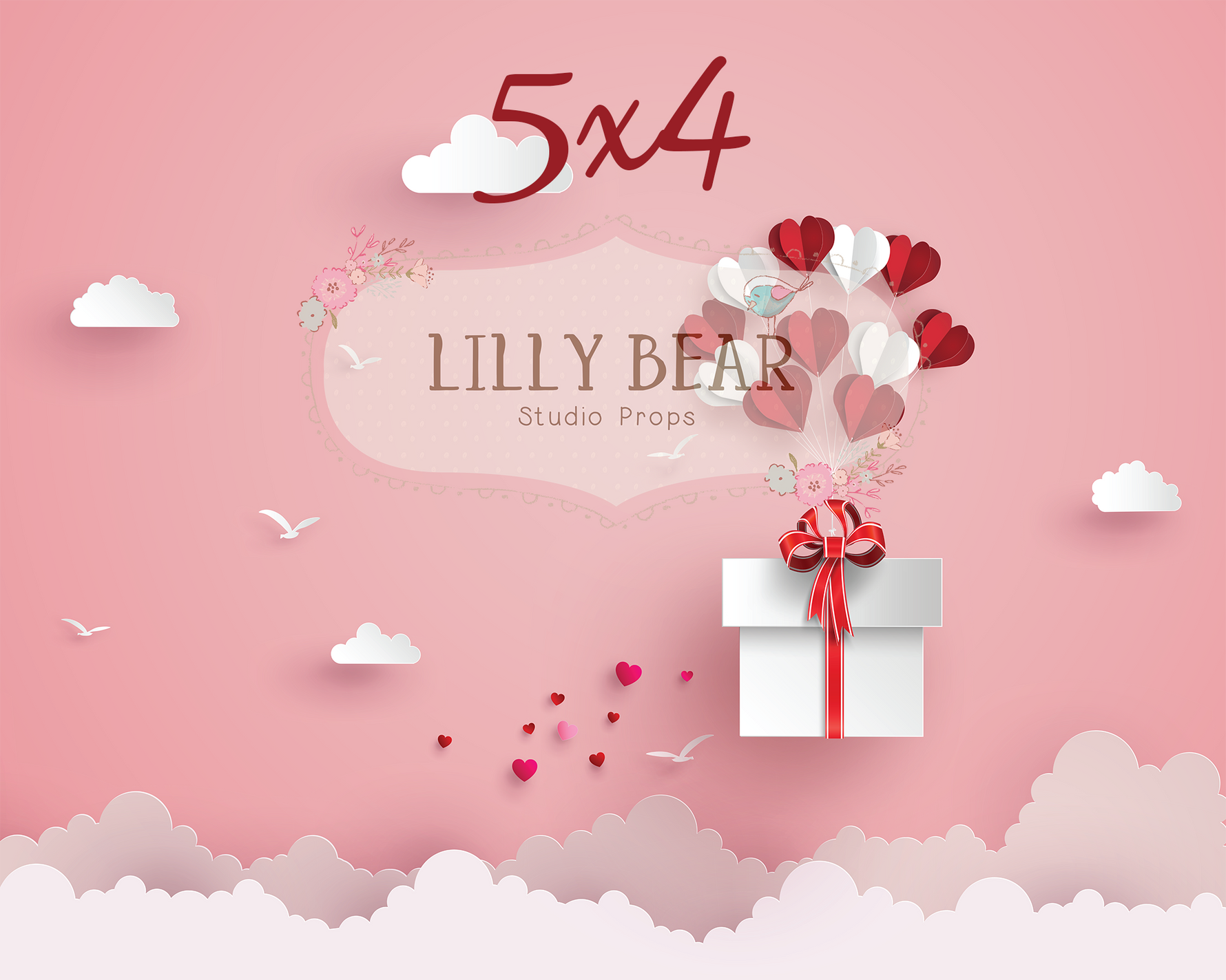 Forever Yours by Lilly Bear Studio Props sold by Lilly Bear Studio Props, FABRICS - gifts - girl - hearts - love - vale