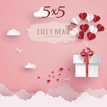 Forever Yours by Lilly Bear Studio Props sold by Lilly Bear Studio Props, FABRICS - gifts - girl - hearts - love - vale