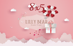 Forever Yours by Lilly Bear Studio Props sold by Lilly Bear Studio Props, FABRICS - gifts - girl - hearts - love - vale