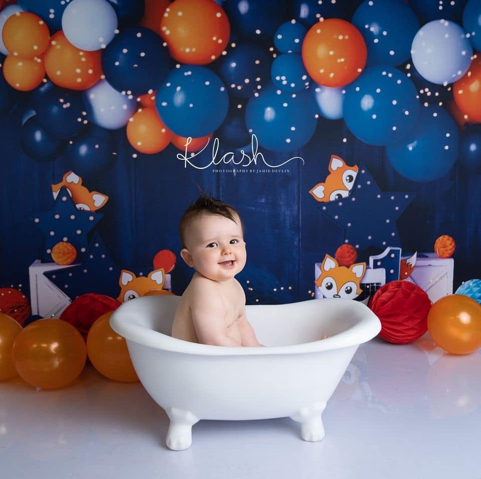Foxing Around by Brittany Ebany & Co. sold by Lilly Bear Studio Props, balloon - balloon arch - balloon garland - ballo