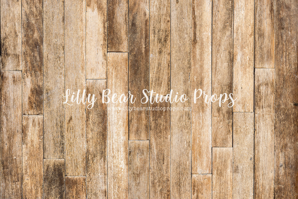 Fredrick Wood Floor by Lilly Bear Studio Props sold by Lilly Bear Studio Props, barn - barn wood - brown wood - brown w