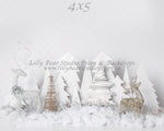 Frosted Forest Lights by EllaBean sold by Lilly Bear Studio Props, boys - cake smash - FABRICS - forest - frosted - gir
