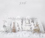 Frosted Forest Lights by EllaBean sold by Lilly Bear Studio Props, boys - cake smash - FABRICS - forest - frosted - gir