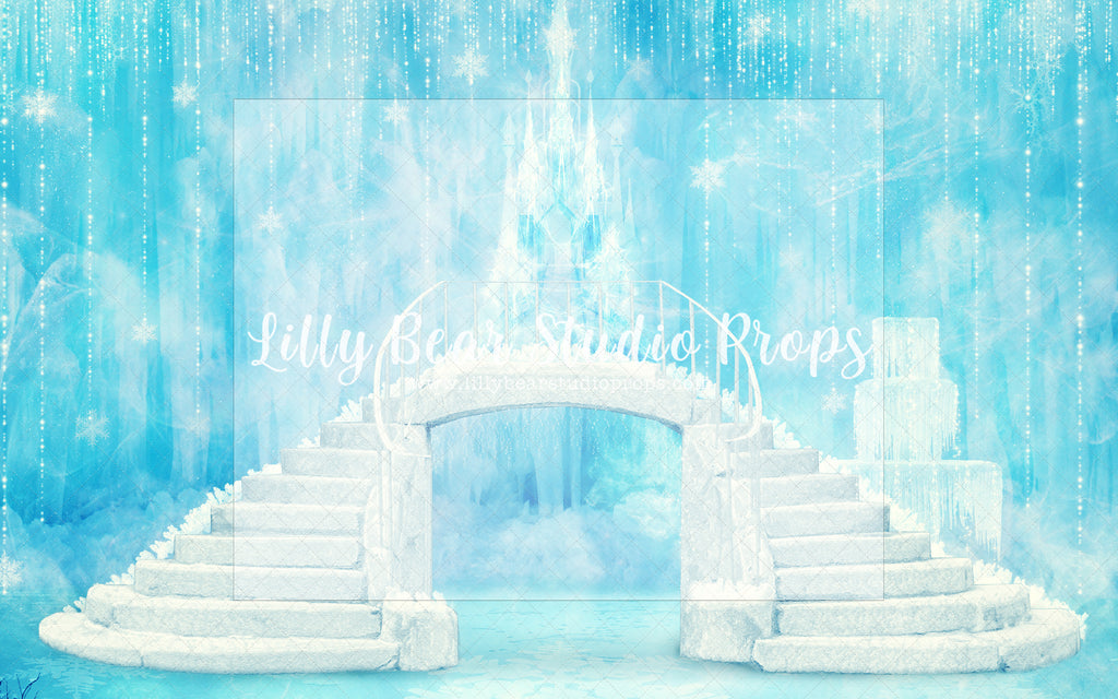 Frozen Staircase - Lilly Bear Studio Props, disney, disney castle, disney frozen, disney movie, Disney princess, disney world, disneyland, elsa, elsa & ana, Fabric, FABRICS, frozen, frozen castle, frozen disney, frozen movie, frozen palace, frozen princess, ice castle, ice palace, ONE, one-derland, onederland, silver winter, winter, winter castle, winter diamond, winter one-derland, winter onederland, winter village, winter white, winter-onderland, Wrinkle Free Fabric