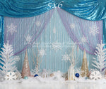 Frozen Winter by Sweet Memories Photos By Carolyn sold by Lilly Bear Studio Props, cake smash - FABRICS - frozen - girl