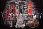 Iron Throne - Lilly Bear Studio Props, candles, castle, cobblestone, curtains, dragon, dragon eggs, FABRICS, fur, game of thrones, GOT, iron throne, lannister, stark, sword throne, swords, targaryan, throne, weirwood tree
