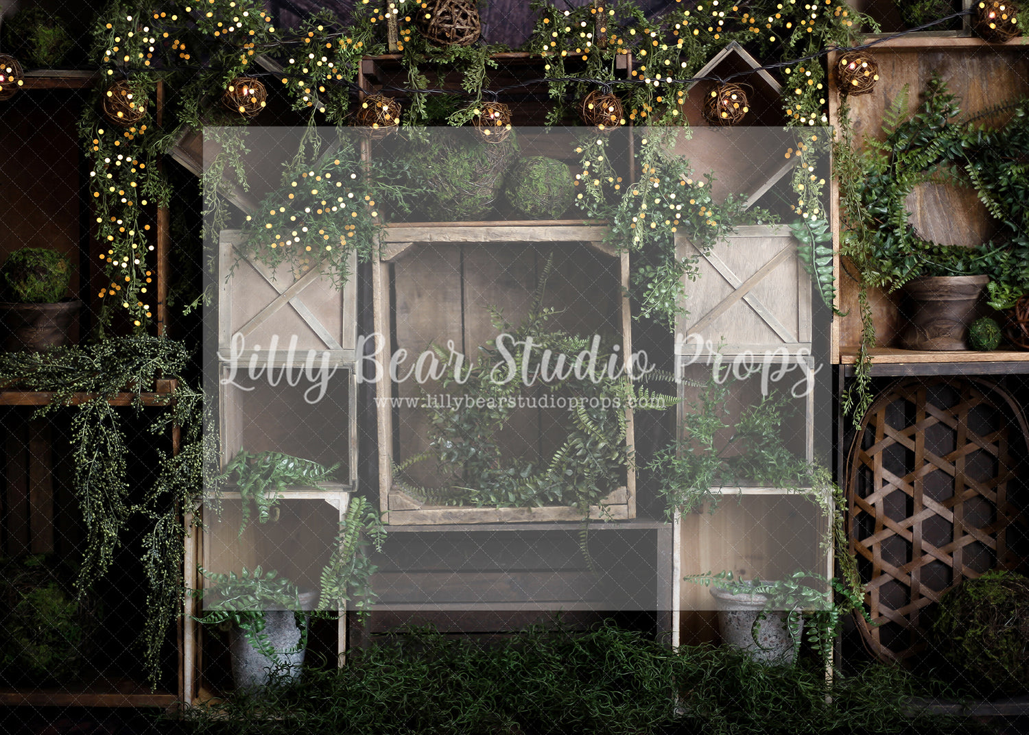 Garden Box Wall Lights - Lilly Bear Studio Props, boho spring, FABRICS, flower barn doors, flower garden, flower ladder, flower stand, fresh flowers, garden, spanish moss, spring, spring garden, spring mini, spring time, springtime, sprintime, tulips, watering can