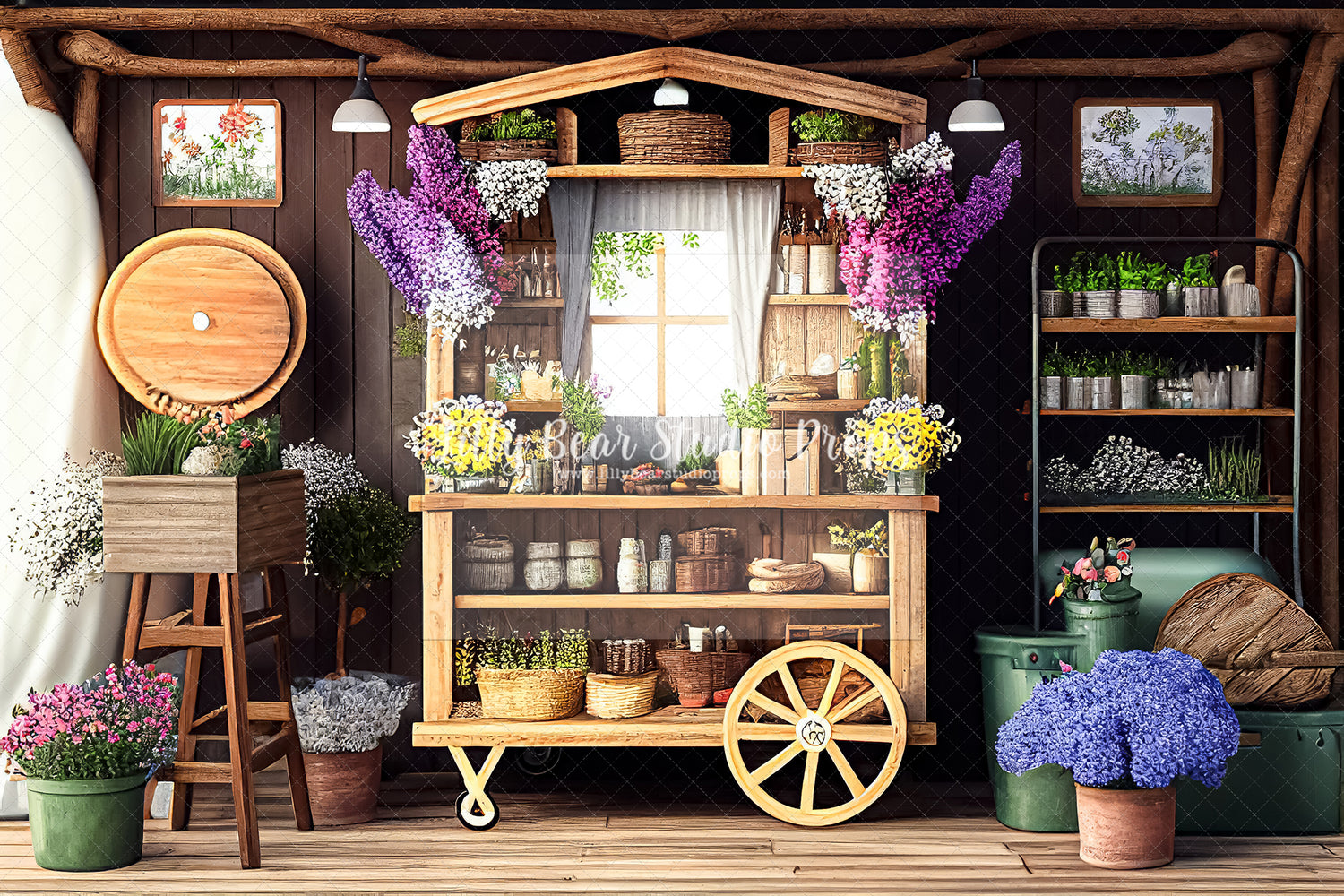 Garden Cart Shed