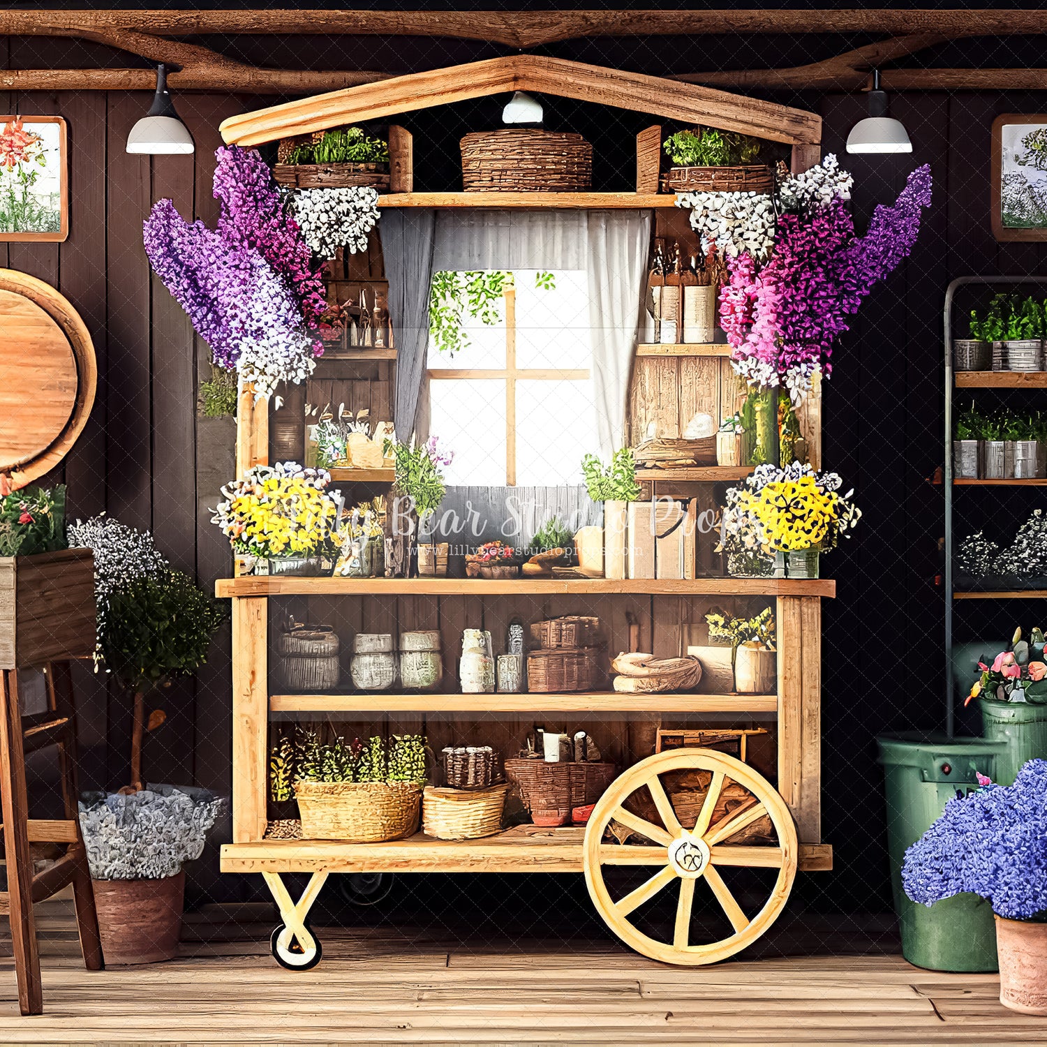 Garden Cart Shed