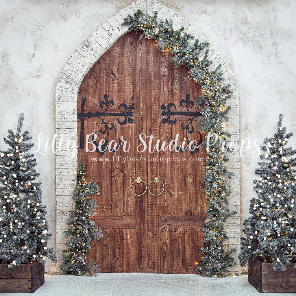 Gates of Christmas by Lilly Bear Studio Props sold by Lilly Bear Studio Props, FABRICS