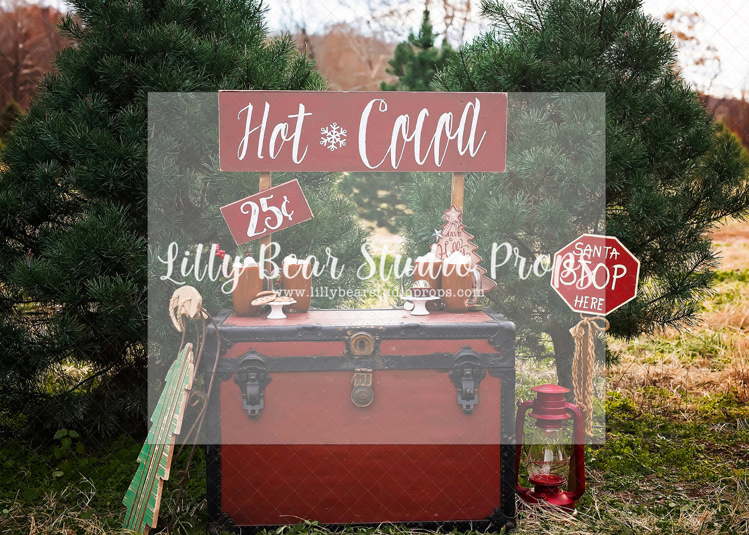 Get Your Hot Cocoa - Lilly Bear Studio Props, christmas, Cozy, Decorated, Festive, Giving, Holiday, Holy, Hopeful, Joyful, Merry, Peaceful, Peacful, Red & Green, Seasonal, Winter, Xmas, Yuletide