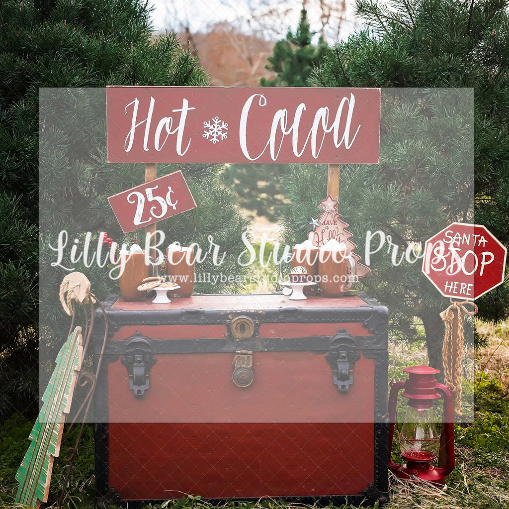 Get Your Hot Cocoa - Lilly Bear Studio Props, christmas, Cozy, Decorated, Festive, Giving, Holiday, Holy, Hopeful, Joyful, Merry, Peaceful, Peacful, Red & Green, Seasonal, Winter, Xmas, Yuletide
