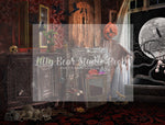 Ghost & Ghouls Room - Lilly Bear Studio Props, christmas, Decorated, fall, fall colors, fall colours, fall forest, fall leaves, fall mini, fall pumpkins, fall season, falling leaves, farm pickup, full moon, Giving, halloween, jack-o-lantern, jack-o-lanterns, jackolantern, moon, moonlight, moonlight forest, Peaceful, pickup, pickup truck, pumpkin field, spooky halloween, witches