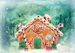 Gingerbread Cottage - Lilly Bear Studio Props, christmas, christmas carol, christmas cookies, christmas lanterns, christmas lights, christmas toy store, christmas toys, nutcracker, santa, santa candy cane, santa mail, santa presents, santa shop, santas toy shop, santas toys, santas village, toys