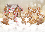 Gingerbread Land - Lilly Bear Studio Props, animals, autumn forest, dark forest, enchanted forest, Fabric, FABRICS, fall forest, forest, forest animals, forest entry, forest floor, forest friends, forest painting, fox, green forest, into the wild, lanterns, little wild one, misty forest, moon, moonlight, moonlight forest, night forest, nighttime, owl, pine forest, pine tree, pine tree forest, pine trees, raccoon, where the wild things are, wild, wild animal, wild one, wild things, woodland forest