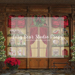 Gingerbread store - Lilly Bear Studio Props, christmas, Cozy, Decorated, Festive, Giving, Holiday, Holy, Hopeful, Joyful, Merry, Peaceful, Peacful, Red & Green, Seasonal, Winter, Xmas, Yuletide