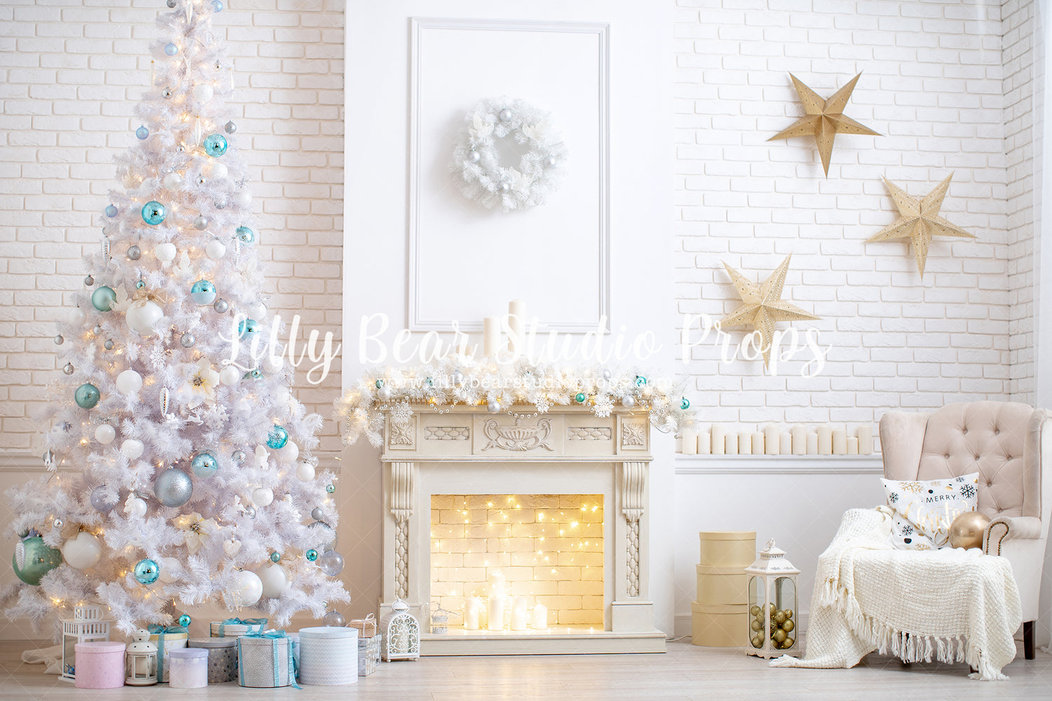 Glitzy Christmas by Lilly Bear Studio Props sold by Lilly Bear Studio Props, christmas - holiday
