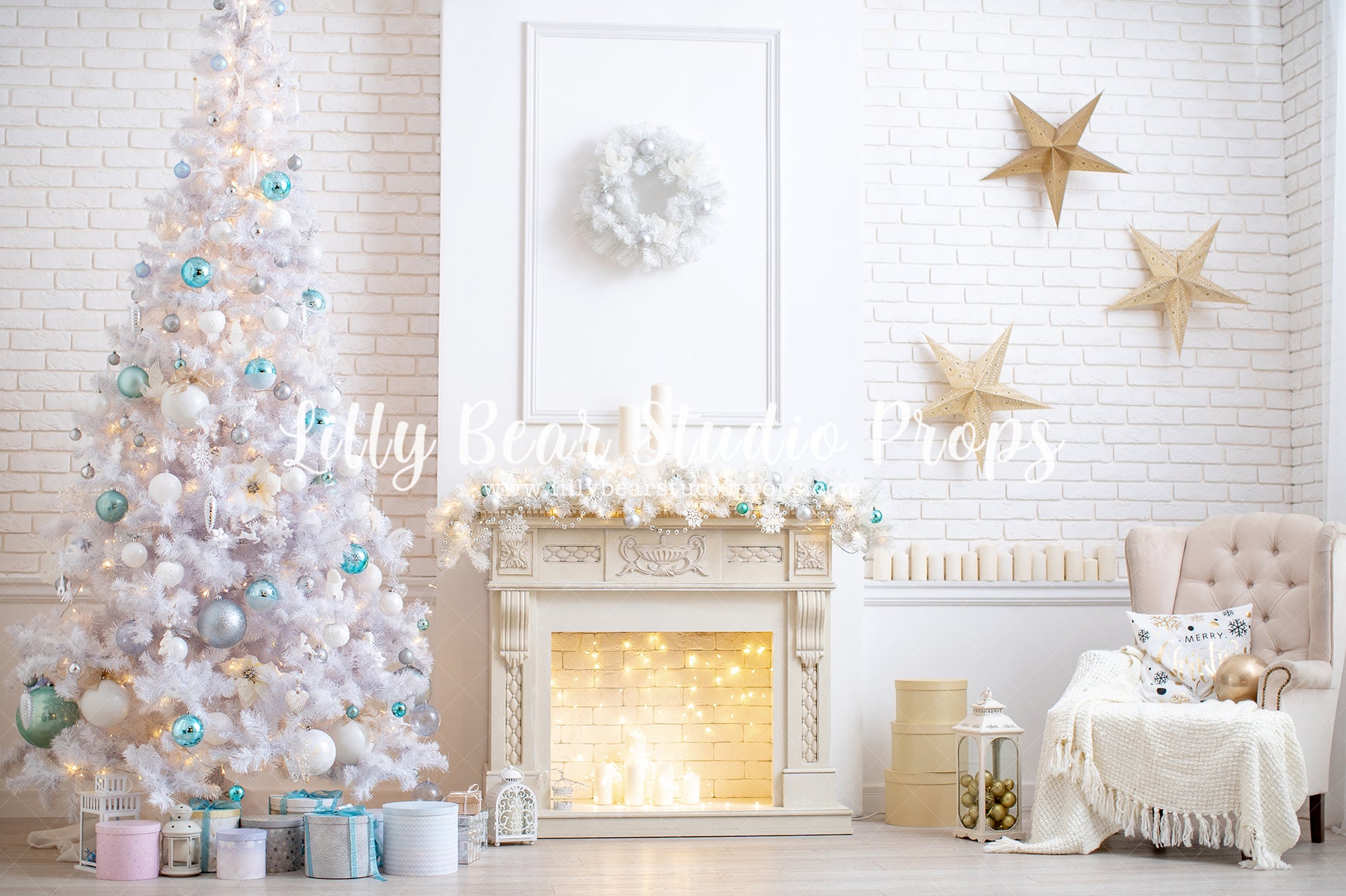 Glitzy Christmas by Lilly Bear Studio Props sold by Lilly Bear Studio Props, christmas - holiday