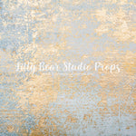 Golden Flake Wall by Lilly Bear Studio Props sold by Lilly Bear Studio Props, colourful hearts - FABRICS - gold - gold