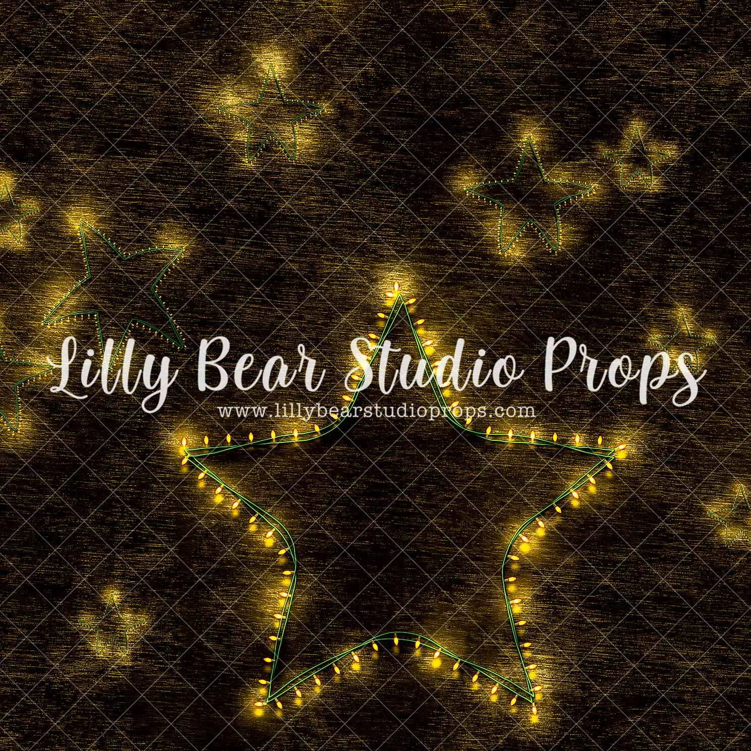 Golden Star Lights - Lilly Bear Studio Props, animals, autumn forest, dark forest, enchanted forest, Fabric, FABRICS, fall forest, forest, forest animals, forest entry, forest floor, forest friends, forest painting, fox, green forest, into the wild, lanterns, little wild one, misty forest, moon, moonlight, moonlight forest, night forest, nighttime, owl, pine forest, pine tree, pine tree forest, pine trees, raccoon, where the wild things are, wild, wild animal, wild one, wild things, woodland forest