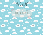 Good Night Little One by Lilly Bear Studio Props sold by Lilly Bear Studio Props, bed time - boy - cloud pattern - clou