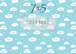 Good Night Little One by Lilly Bear Studio Props sold by Lilly Bear Studio Props, bed time - boy - cloud pattern - clou