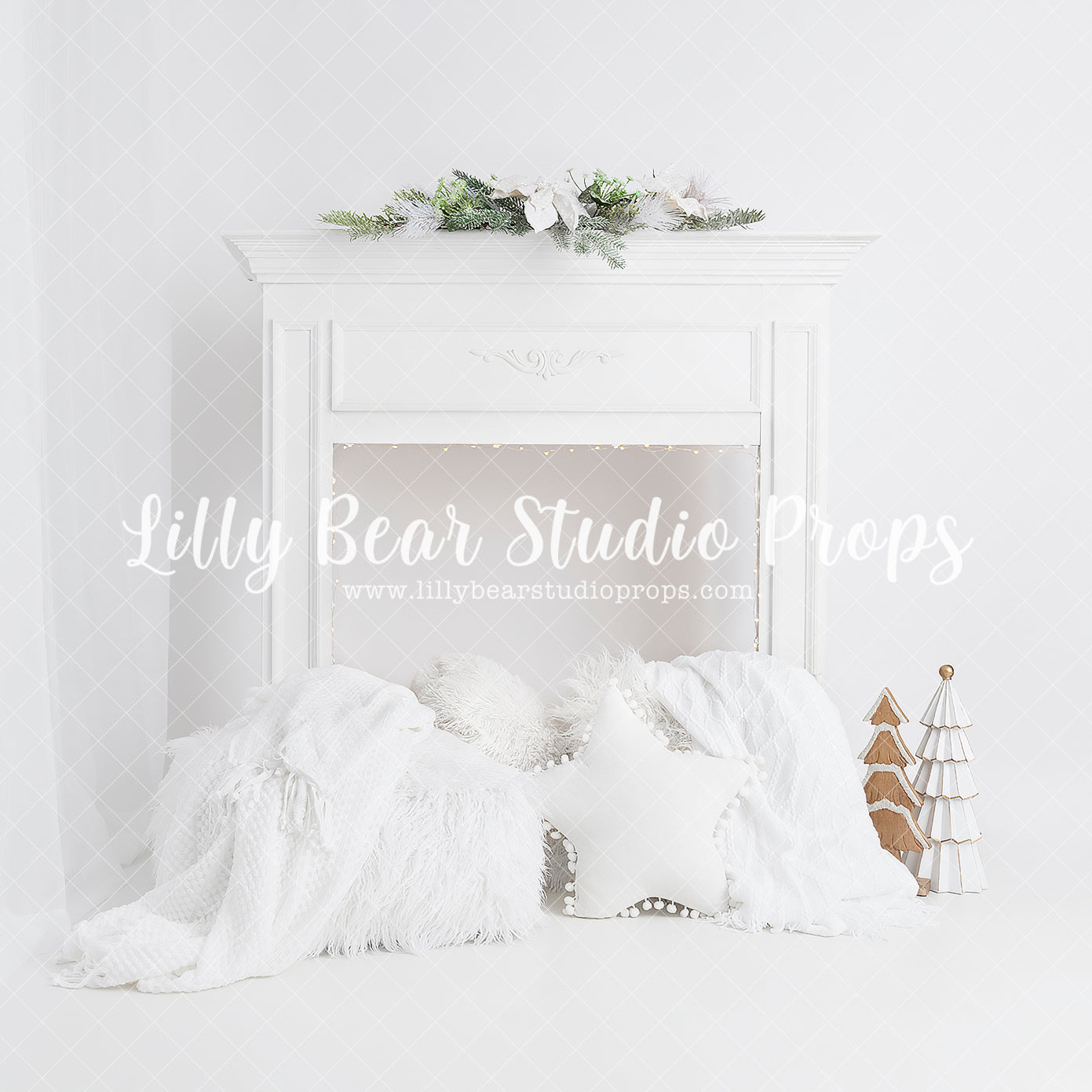 Graceful Greetings by Beautiful Inspirations Photography sold by Lilly Bear Studio Props, all white - blanket - christm