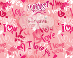Graffiti Love by Lilly Bear Studio Props sold by Lilly Bear Studio Props, FABRICS - graffiti - heart love - hearts - i
