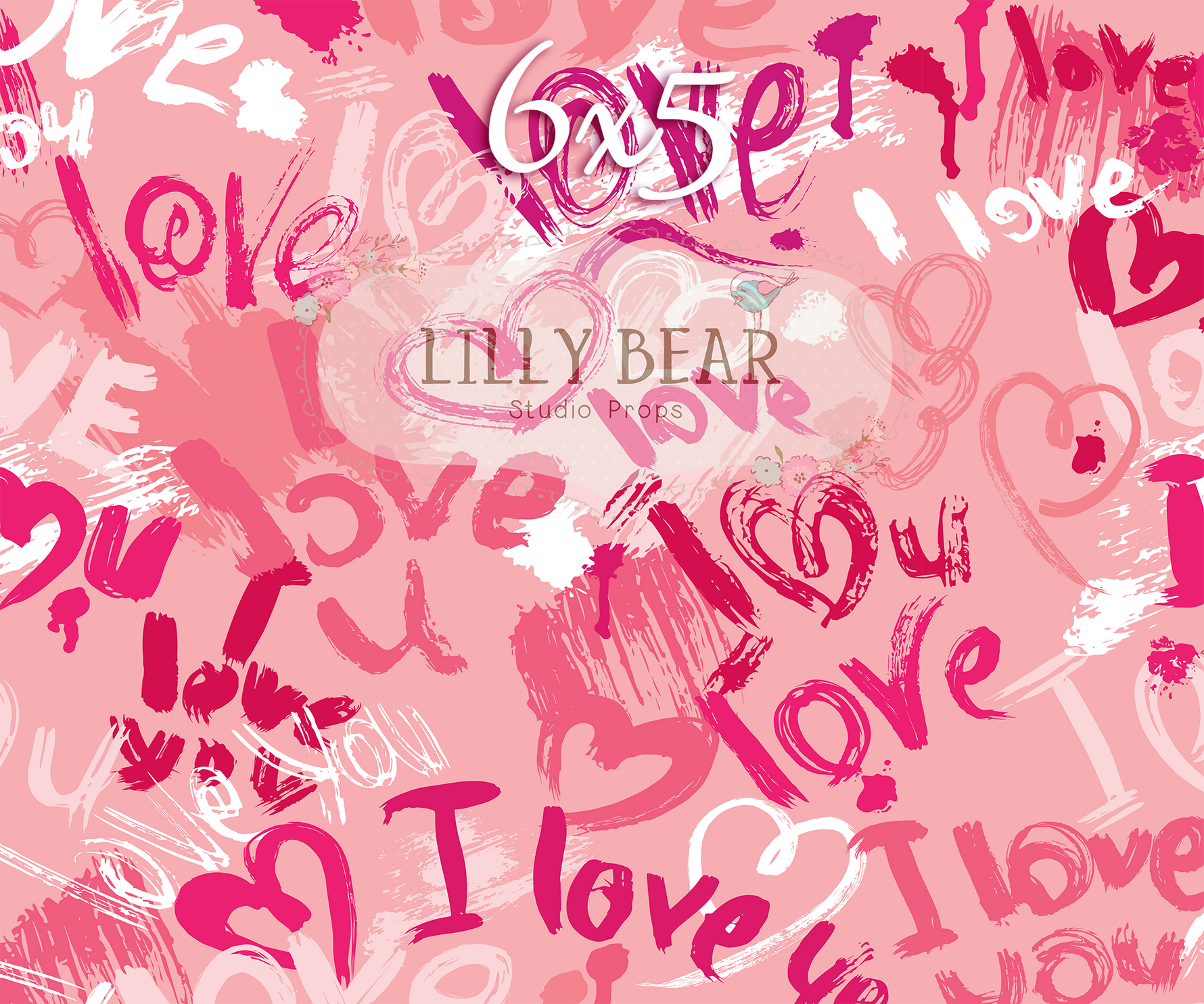 Graffiti Love by Lilly Bear Studio Props sold by Lilly Bear Studio Props, FABRICS - graffiti - heart love - hearts - i