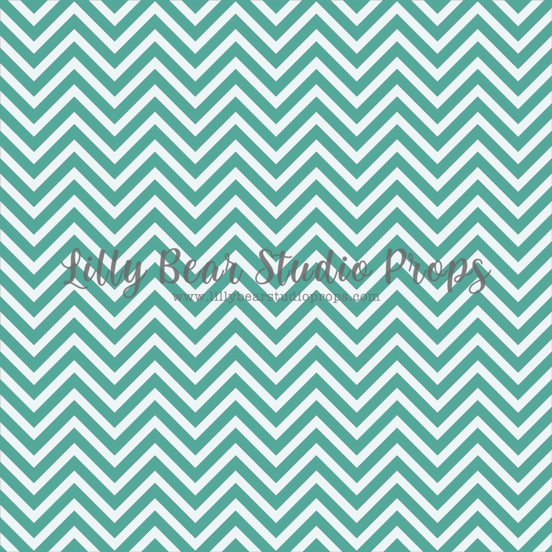 Green Chevron by Lilly Bear Studio Props sold by Lilly Bear Studio Props, chevron - FABRICS - green - green chevron - p