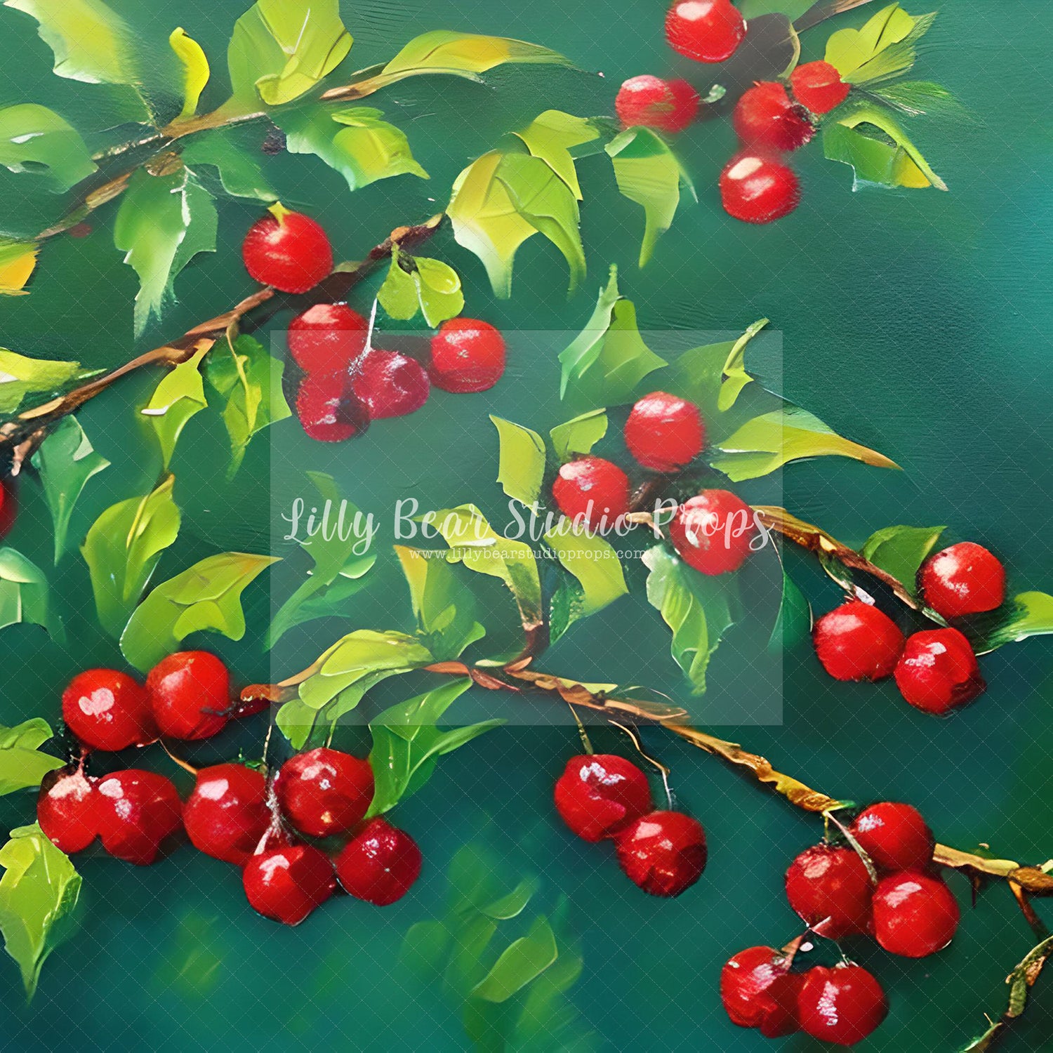 Green Christmas Berries