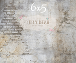 Grunge Brick Wall by Lilly Bear Studio Props sold by Lilly Bear Studio Props, brick - grey - grunge - wall
