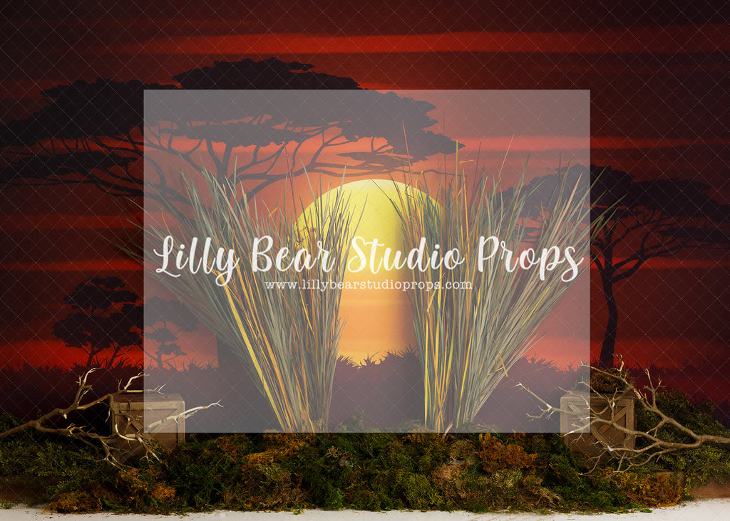 Hakuna Matata - Lilly Bear Studio Props, desert, Fabric, lion, lion king, safari, simba, the lion king, Wrinkle Free Fabric