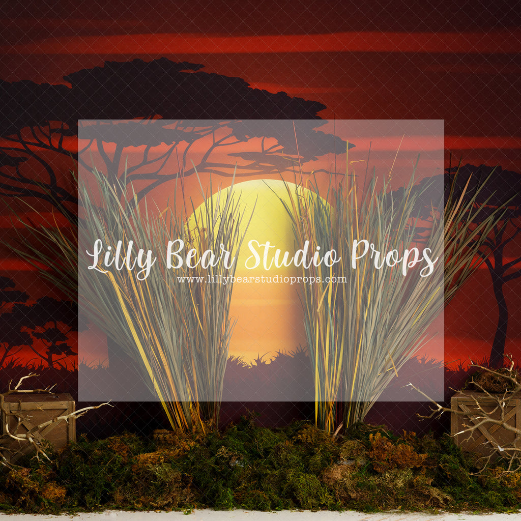 Hakuna Matata - Lilly Bear Studio Props, desert, Fabric, lion, lion king, safari, simba, the lion king, Wrinkle Free Fabric