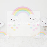 Happy Rainbows - Lilly Bear Studio Props, cloud, hearts, rainbow, rainbow hearts