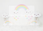 Happy Rainbows - Lilly Bear Studio Props, cloud, hearts, rainbow, rainbow hearts